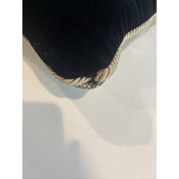Versace Sequin Medusa Metal Mesh Accent Pillow Cushion Rtl $1990 - Picture 8 of 9